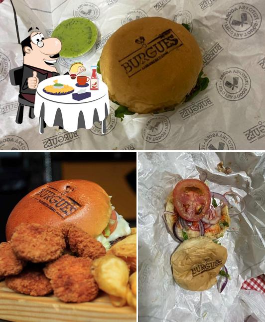 Peça um hambúrguer no O BURGUÊS Hamburgueria Clássica