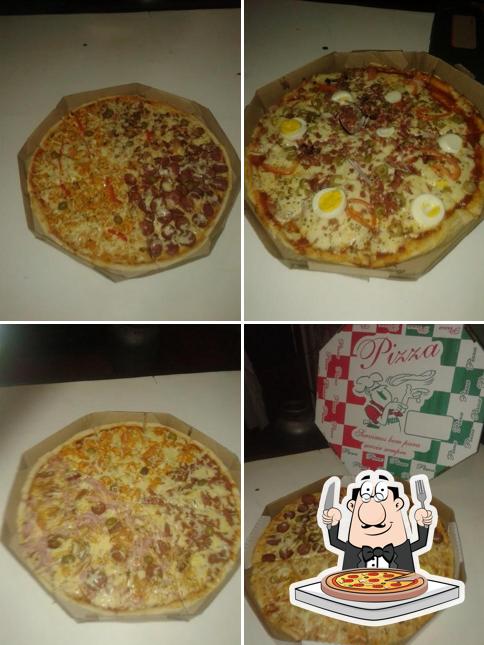 Escolha pizza no Pizzas da Rô