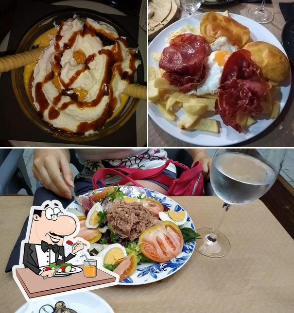 Food at Casa Escandon