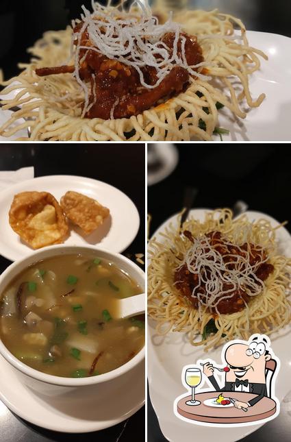 Food at Wan Shan Restaurant