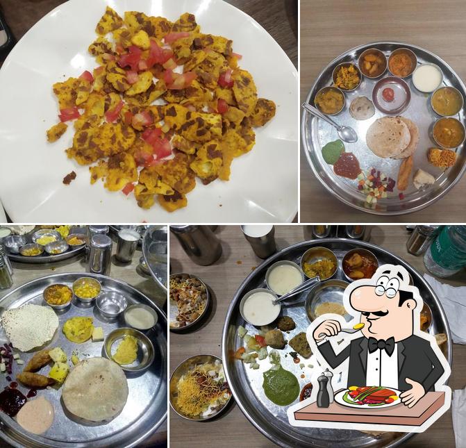 Meals at Sasumaa Gujarati Thali - Alkapuri