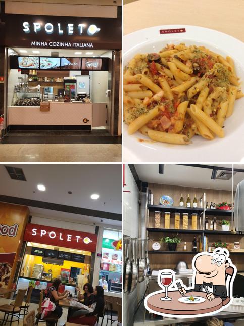 O Spoleto se destaca pelo comida e interior