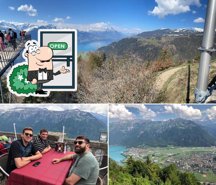 Gli esterni costituiscono una caratteristica importante di Panorama Restaurant Harder Kulm