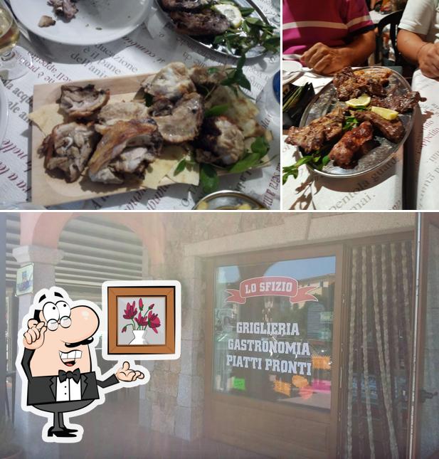 Gli interni di Lo Sfizio Griglieria Gastronomia Ristorante