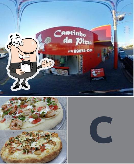 Here's a pic of Cantinho da Pizza