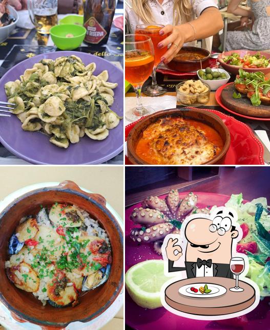 Platti al La Cantina dello Zio