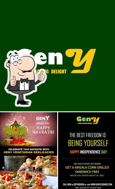 Here's an image of GenY Cuisines