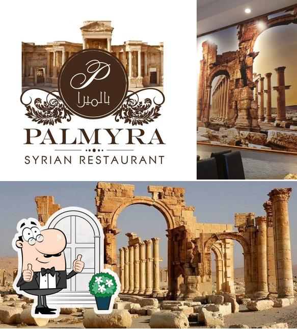 The exterior of Palmyra Syrian Restaurant