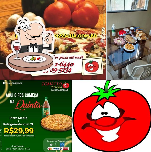 Comida em TOMATTO PIZZARIA