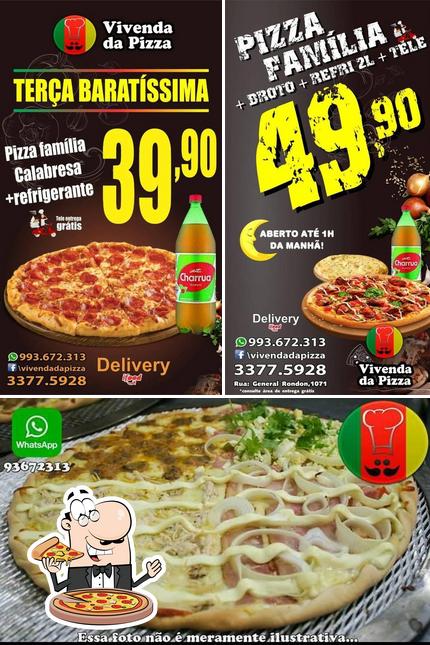 Peça pizza no Vivenda Da Pizza