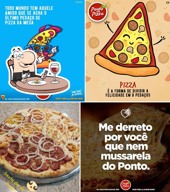 Comida em Ponto da Pizza