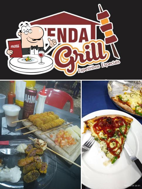 Еда в "Tenda Grill Espetinhos"