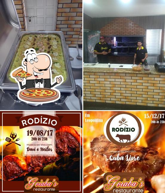Peça pizza no Restaurante Goiaba