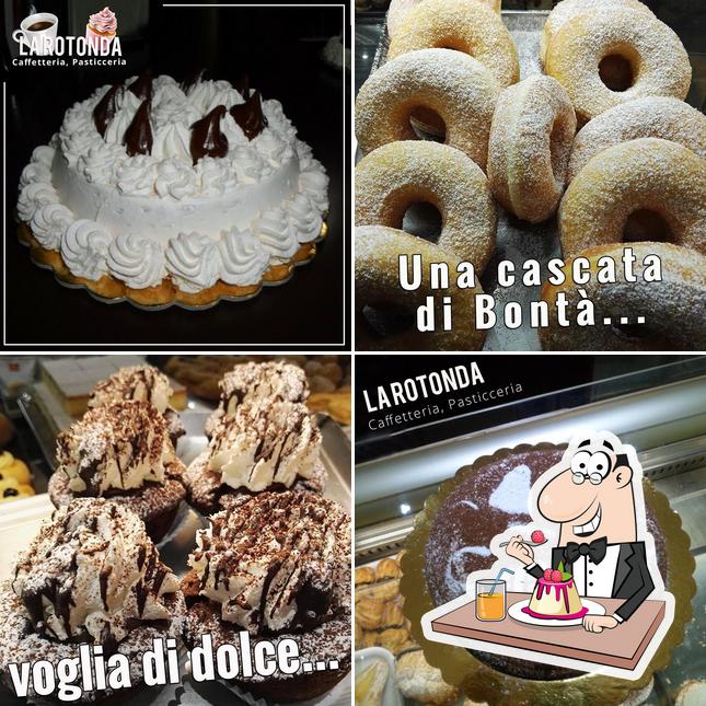 Caffetteria Pasticceria "La Rotonda" propone un'ampia gamma di dolci