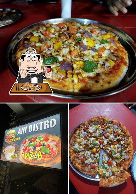 Order pizza at Ani Bistro