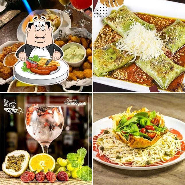 Platos en Empório Flamboyant