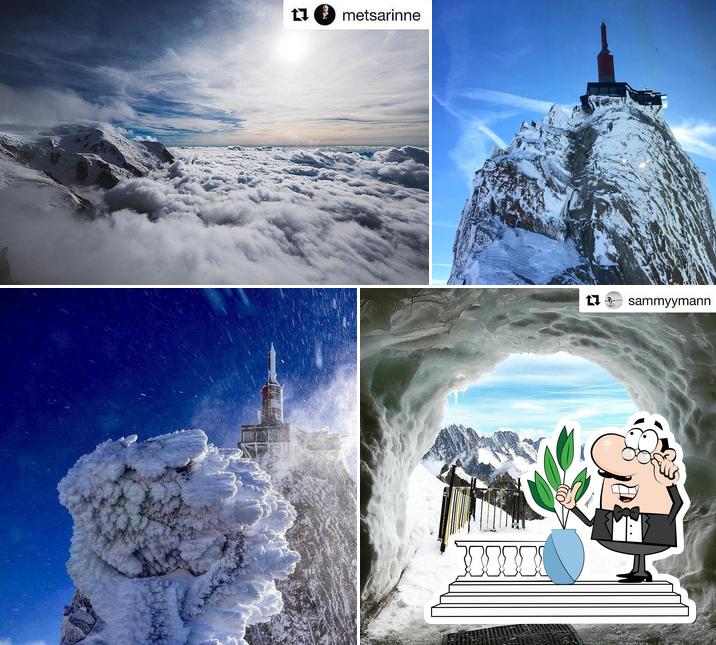 L'extérieur de Aiguille du Midi Restaurant 3842m