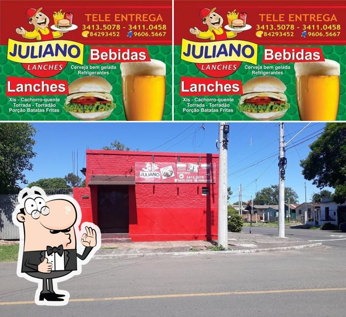 Here's a photo of Juliano Lanches