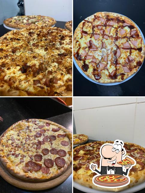 Experimente diferentes tipos de pizza