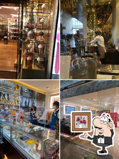 Siediti a un tavolo di Venchi Cioccolato e Gelato, Roma Stazione Termini