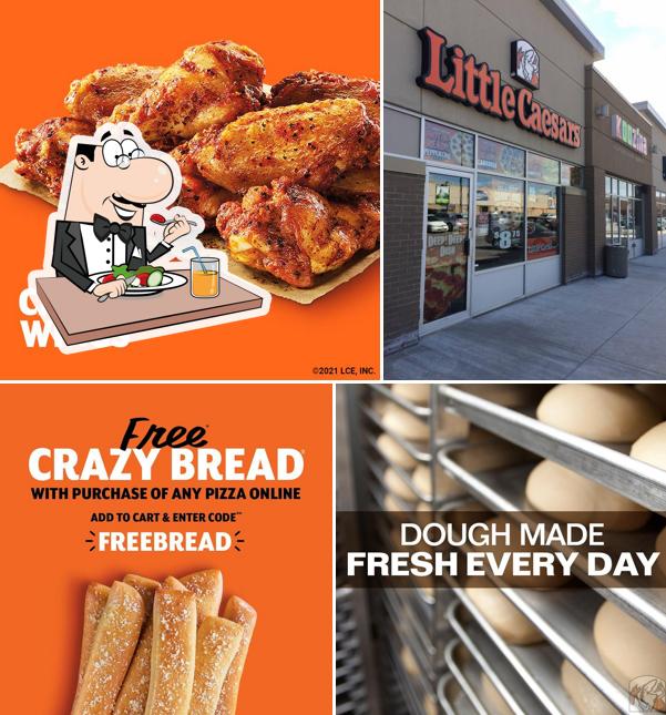 Nourriture à Little Caesars Pizza