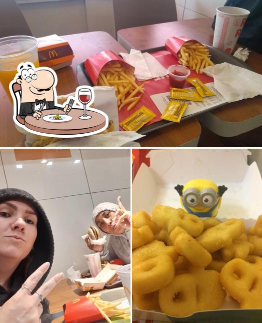 Platos en McDonald's