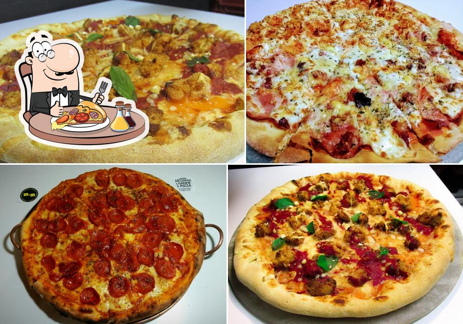 Experimente diferentes variedades de pizza