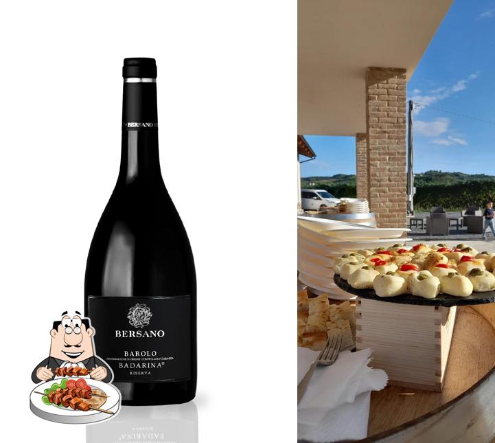 Cibo al Cascina Badarina Bersano