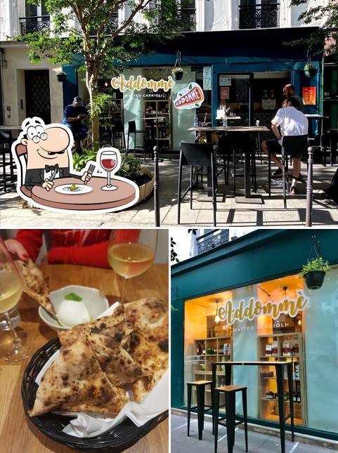 Estas son las imágenes que muestran comida y interior en Addommè Pizzeria
