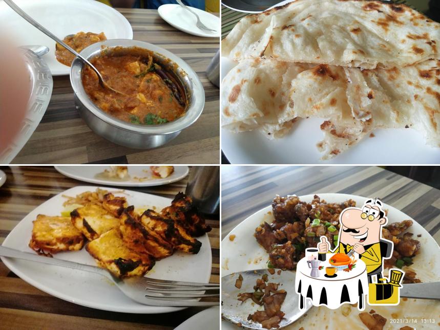 Food at Delhi Dhaba