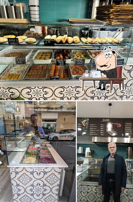 Mesopotamia kebap si caratterizza per la interni e cibo