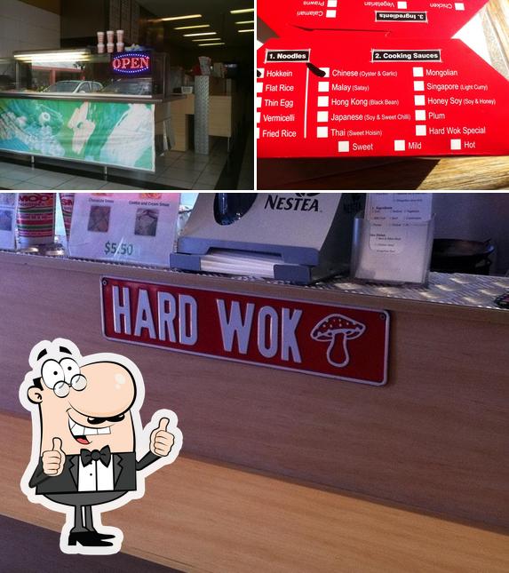 Hard Wok Noodle Bar in Richlands Restaurant menu and reviews
