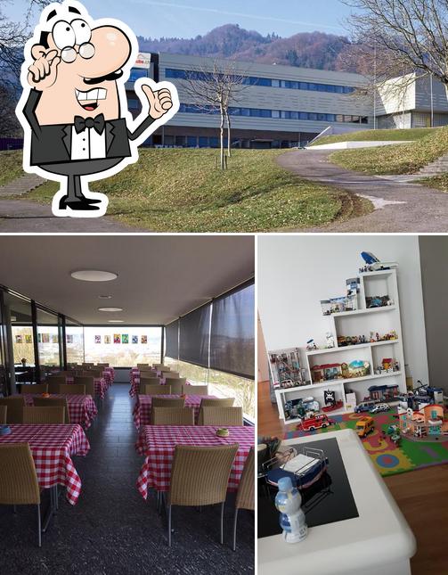 Guarda la immagine che mostra la interni e esterno di Panorama