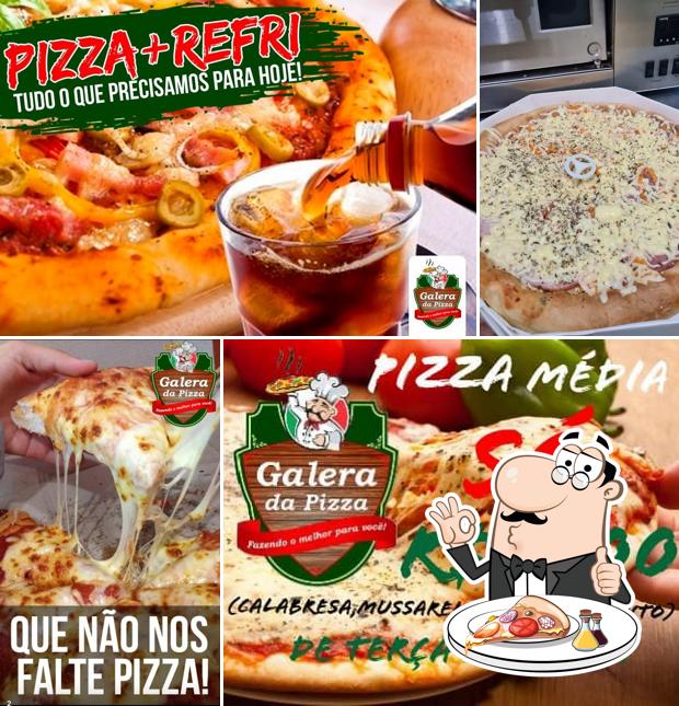 Consiga pizza no Galera da Pizza