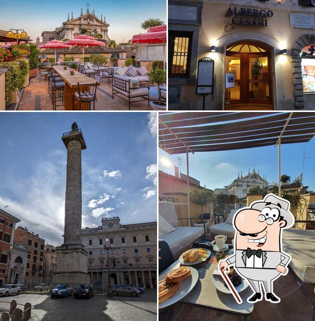 Gli esterni di 9Hotel Cesàri