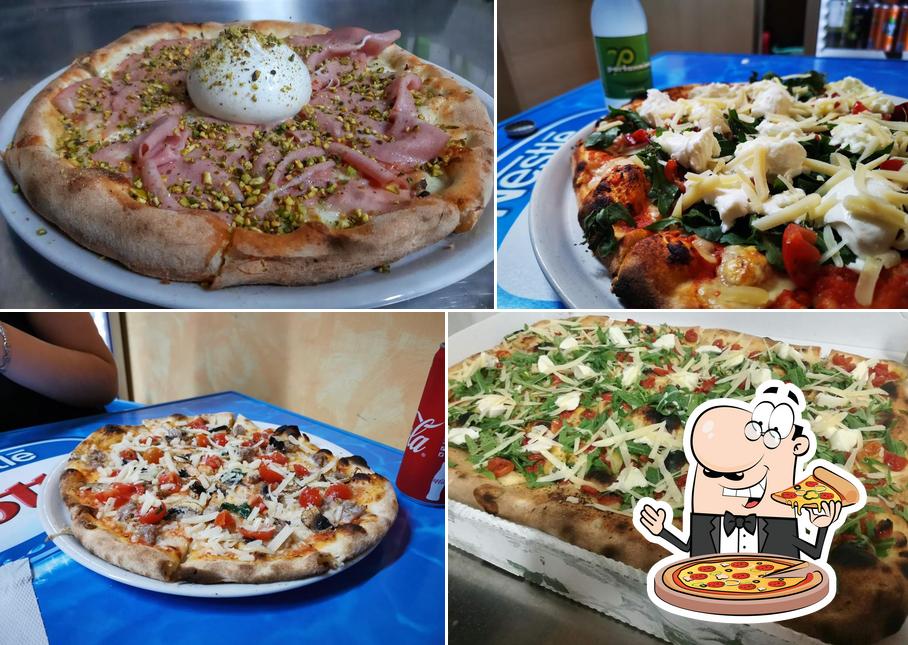 Scegli tra le molte varianti di pizza