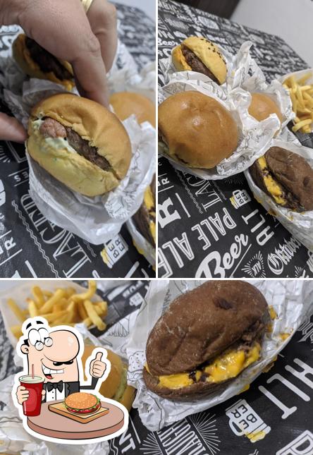 Consiga um hambúrguer no Burguês Burguer