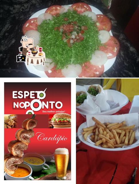Comida em Espeto No Ponto