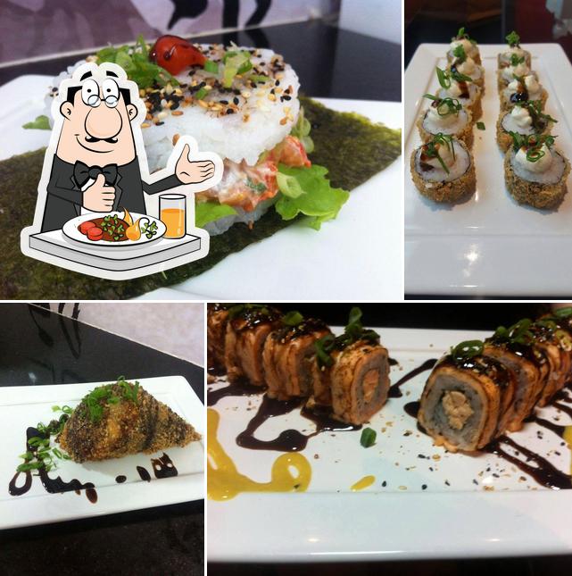 Comida em Nobu Sushi