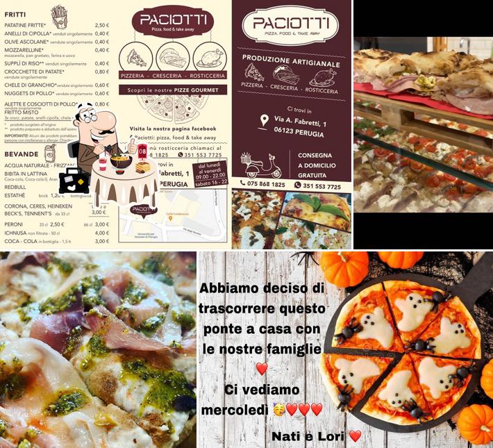 Cibo al Pizzeria Paciotti