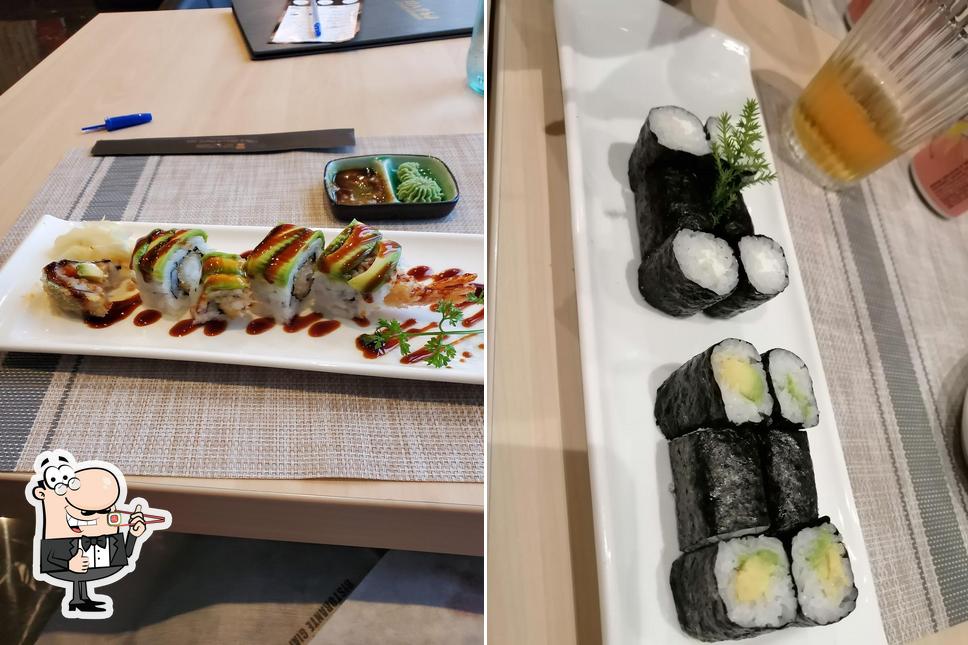 Prenditi le varie opzioni di sushi