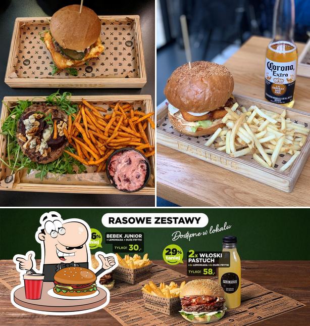 Try out a burger at Pasibus