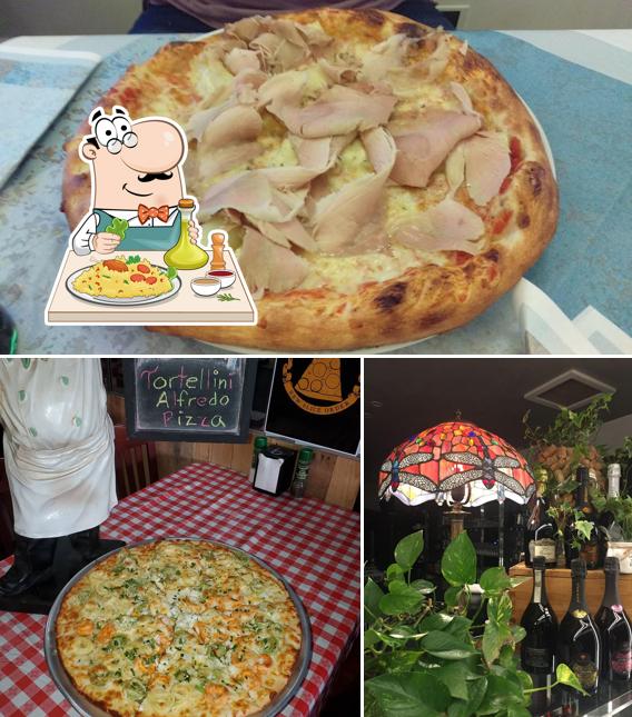 La foto di cibo e birra da Pizzeria Giardino