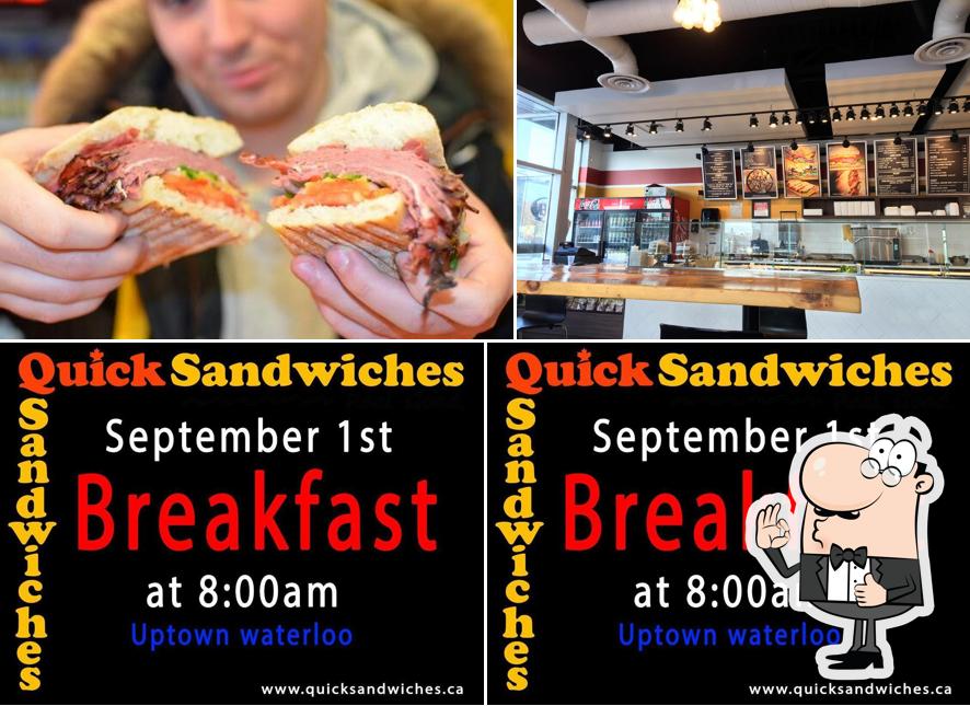 Quick Sandwiches, 95 King Street South, Willis Way in Waterloo