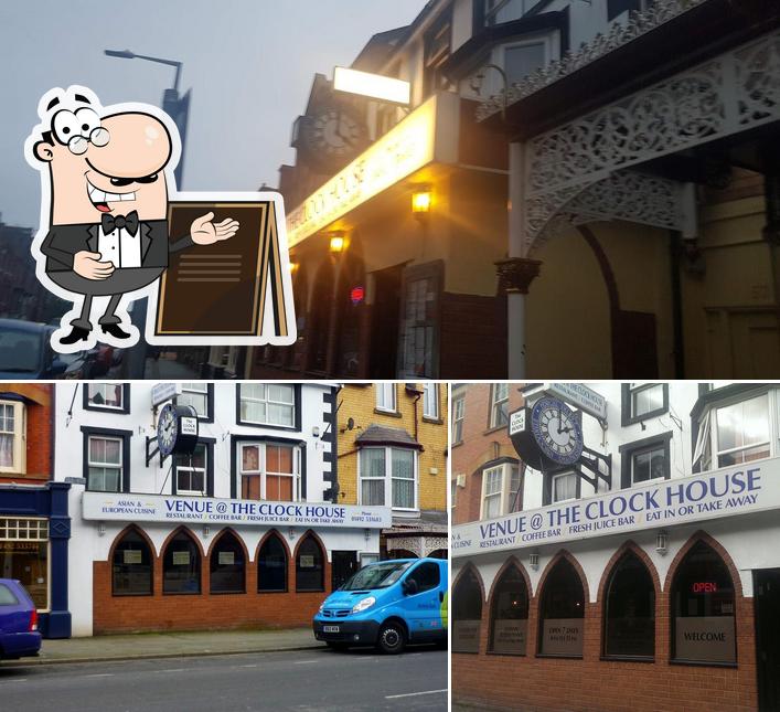 Menu of VenueTthe Clock House, Colwyn Bay indian restaurant reviews