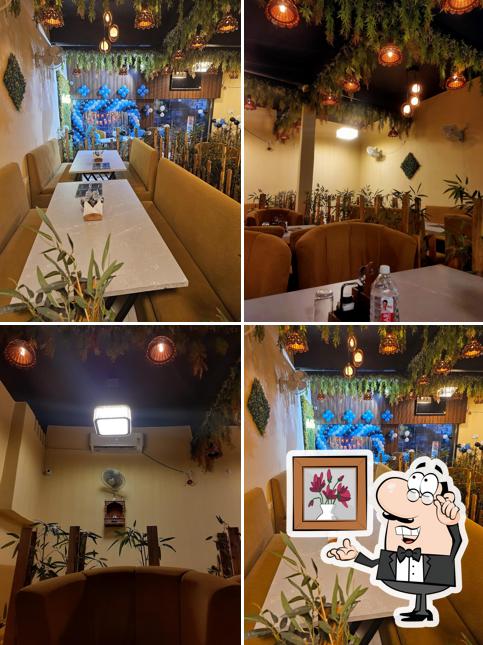 The interior of Club 75 Restaurant & Cafe