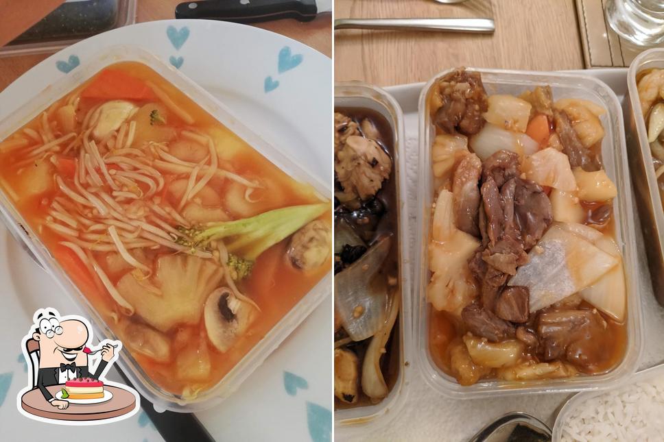 New Sunflower Chinese Takeaway provides a selection of desserts