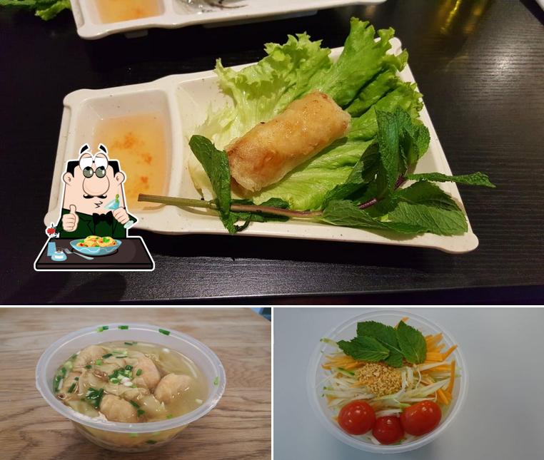 Plats à Green Tea House « Viet & Thaï »