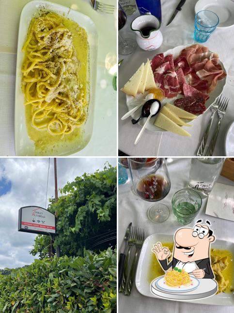Spaghetti alla carbonara al Chalet Altobelli