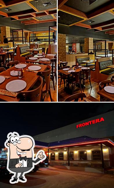 O interior do Frontera Caxias